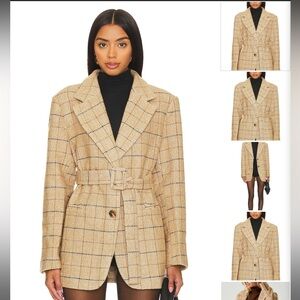 Astr the Label Lottie Blaze Taupe Size Small